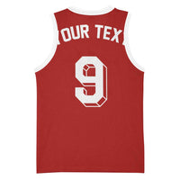 Custom Norway Football Basketball Jersey Retro Style