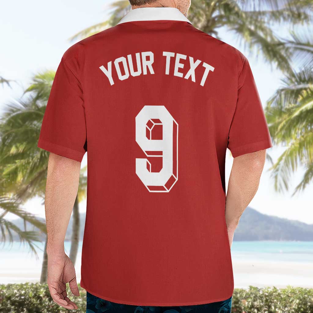 Custom Norway Football Hawaiian Shirt Retro Style