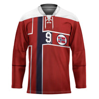 Custom Norway Football Hockey Jersey Retro Style