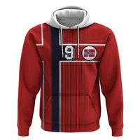 Custom Norway Football Hoodie Retro Style