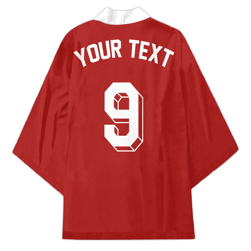 Custom Norway Football Kimono Retro Style