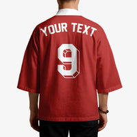Custom Norway Football Kimono Retro Style