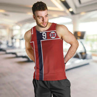 Custom Norway Football Men Tank Top Retro Style