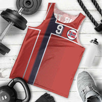 Custom Norway Football Men Tank Top Retro Style