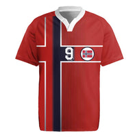 Custom Norway Football Rugby Jersey Retro Style