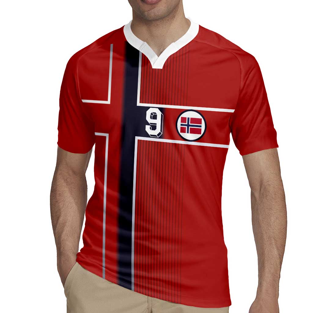 Custom Norway Football Rugby Jersey Retro Style