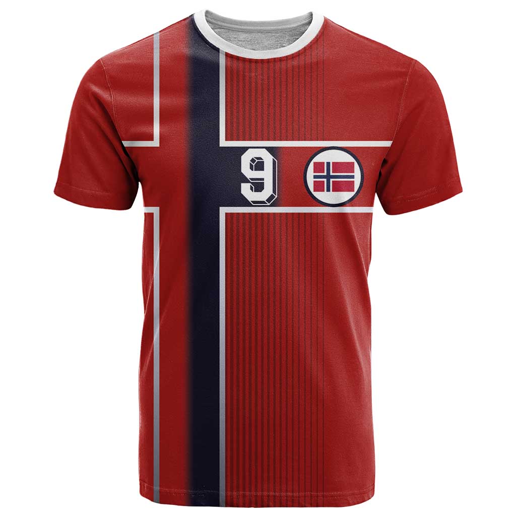 Custom Norway Football T Shirt Retro Style