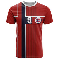 Custom Norway Football T Shirt Retro Style