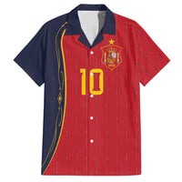 Custom Spain Football Hawaiian Shirt Sporty Style-Royal Vibe