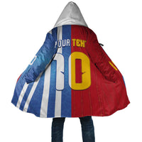 Custom Argentina and Spain Football Mashup Cloak Final 2026