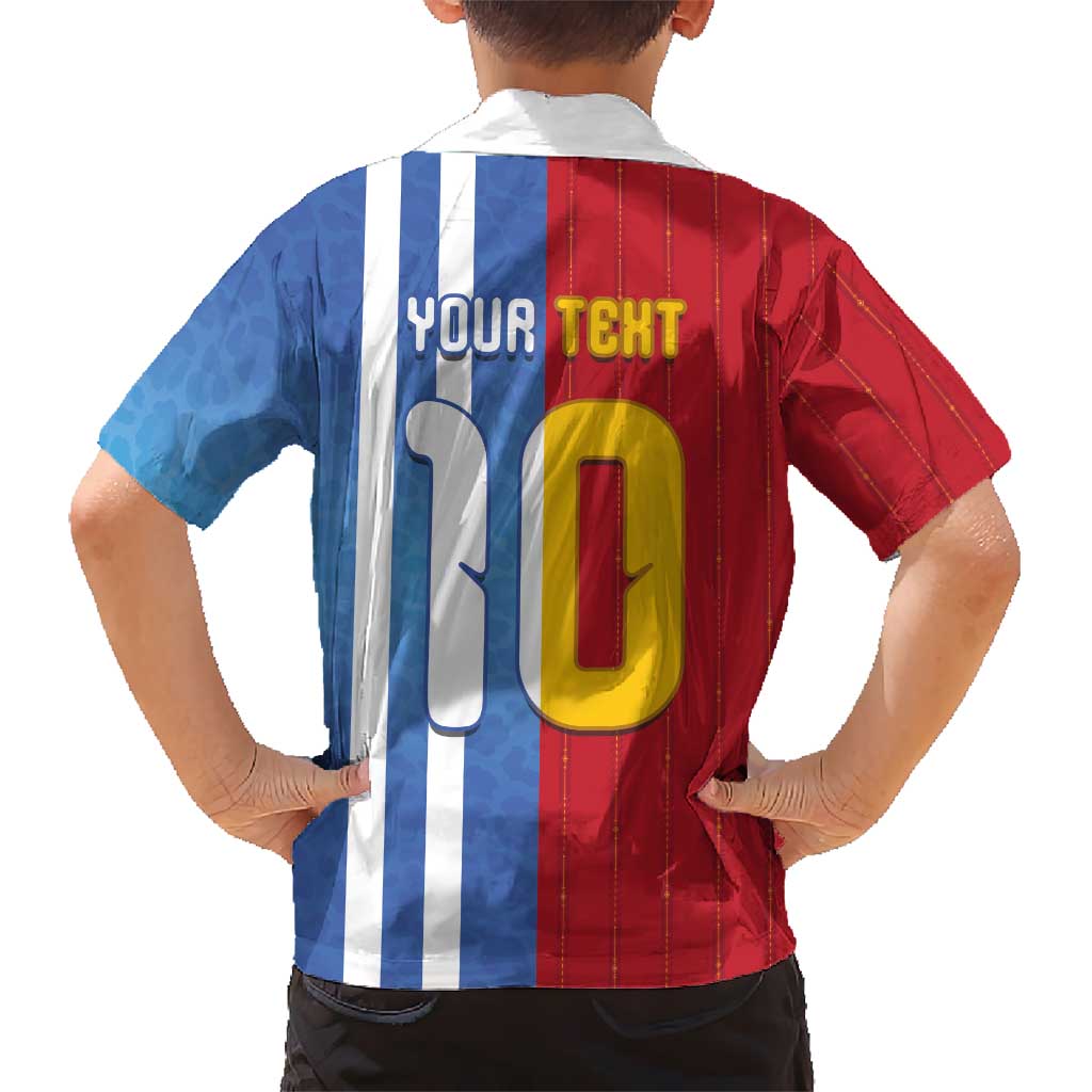 Custom Argentina and Spain Football Mashup Hawaiian Shirt Final 2026
