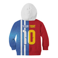 Custom Argentina and Spain Football Mashup Kid Hoodie Final 2026