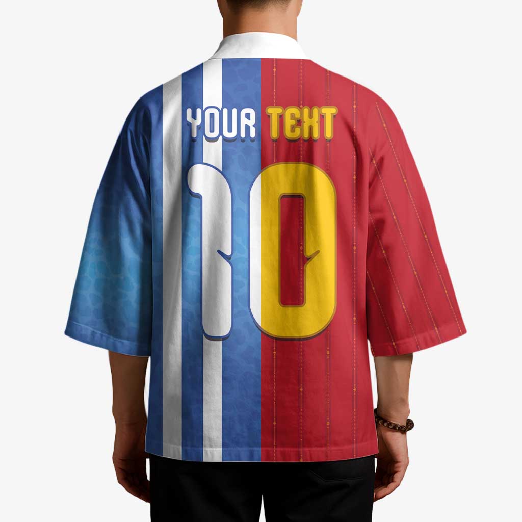 Custom Argentina and Spain Football Mashup Kimono Final 2026