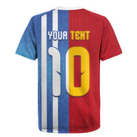 Custom Argentina and Spain Football Mashup Rugby Jersey Final 2026