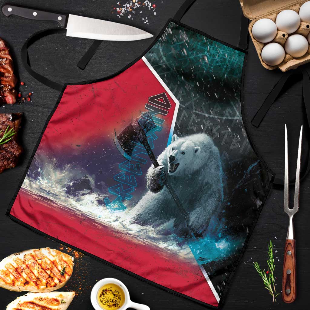 Greenland Apron Polar Bear Warrior Fight for Kalaallit Nunaat