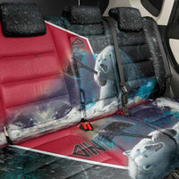 Greenland Back Car Seat Cover Polar Bear Warrior Fight for Kalaallit Nunaat