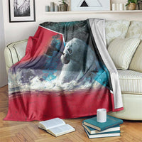 Greenland Blanket Polar Bear Warrior Fight for Kalaallit Nunaat