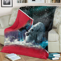 Greenland Blanket Polar Bear Warrior Fight for Kalaallit Nunaat