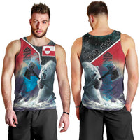 Personalized Greenland Men Tank Top Polar Bear Warrior Fight for Kalaallit Nunaat