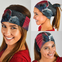 Greenland Neck Gaiter Polar Bear Warrior Fight for Kalaallit Nunaat