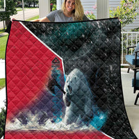 Greenland Quilt Polar Bear Warrior Fight for Kalaallit Nunaat