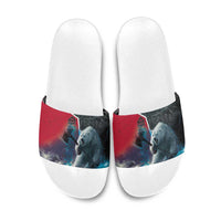 Greenland Slide Sandals Polar Bear Warrior Fight for Kalaallit Nunaat