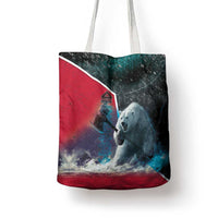 Greenland Tote Bag Polar Bear Warrior Fight for Kalaallit Nunaat