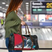 Greenland Travel Bag Polar Bear Warrior Fight for Kalaallit Nunaat