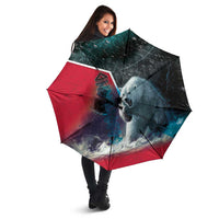 Greenland Umbrella Polar Bear Warrior Fight for Kalaallit Nunaat