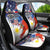 Philippine-American Friendship Car Seat Cover USA Eagle and Philippines Flag with The Maps