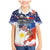 Philippine-American Friendship Family Matching Mermaid Dress and Hawaiian Shirt USA Eagle and Philippines Flag with The Maps