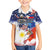 Philippine-American Friendship Family Matching Off Shoulder Maxi Dress and Hawaiian Shirt USA Eagle and Philippines Flag with The Maps