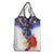 Philippine-American Friendship Grocery Bag USA Eagle and Philippines Flag with The Maps