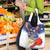 Philippine-American Friendship Grocery Bag USA Eagle and Philippines Flag with The Maps