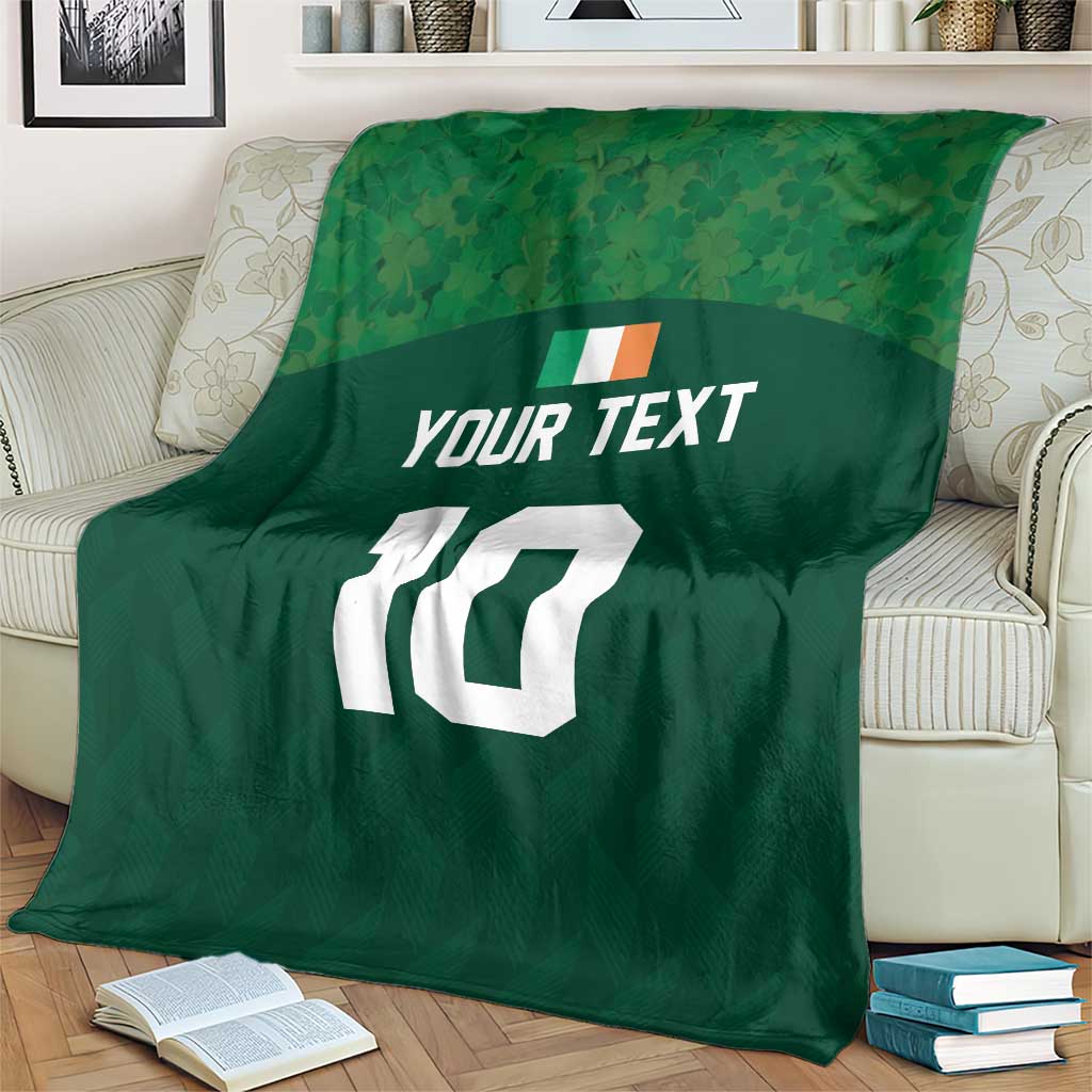Custom Ireland Rugby Go Shamrocks Blanket