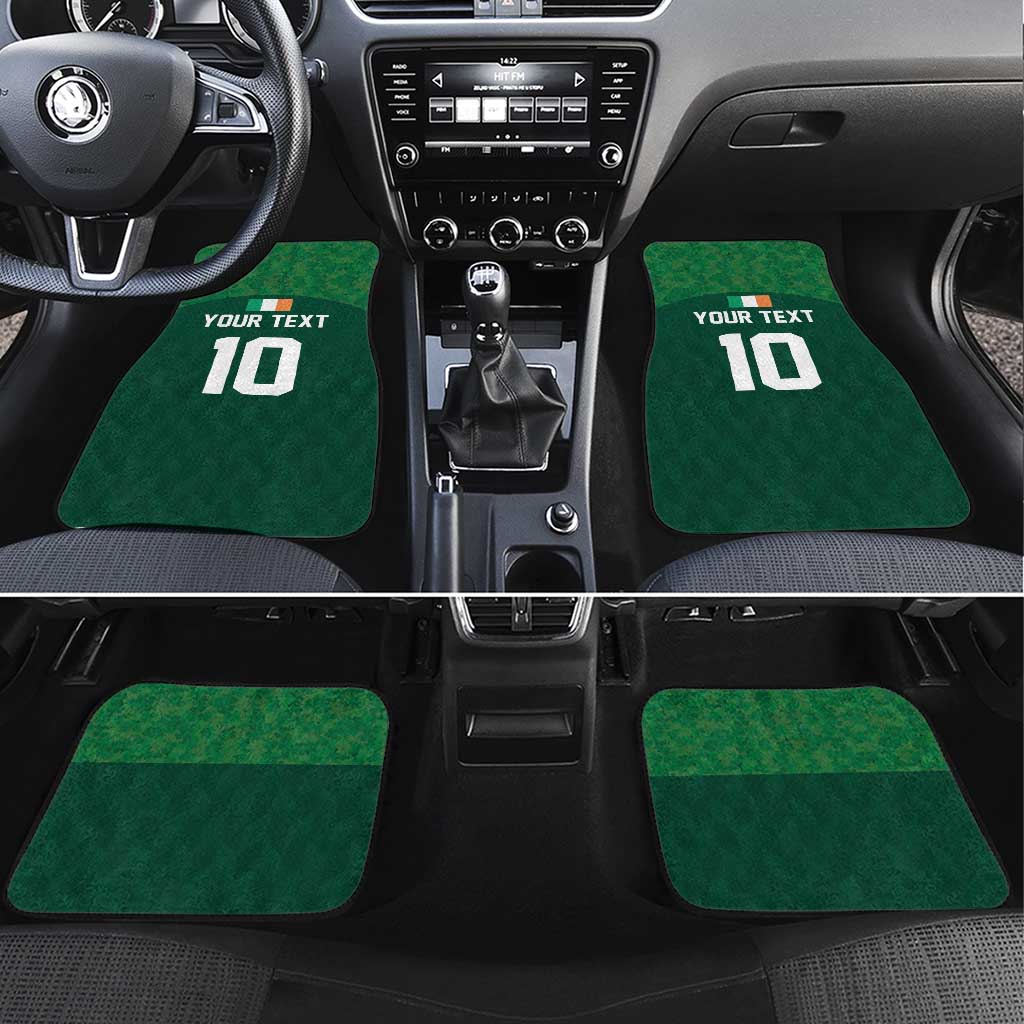 Custom Ireland Rugby Go Shamrocks Car Mats - Wonder Print Shop
