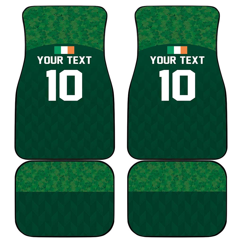 Custom Ireland Rugby Go Shamrocks Car Mats - Wonder Print Shop