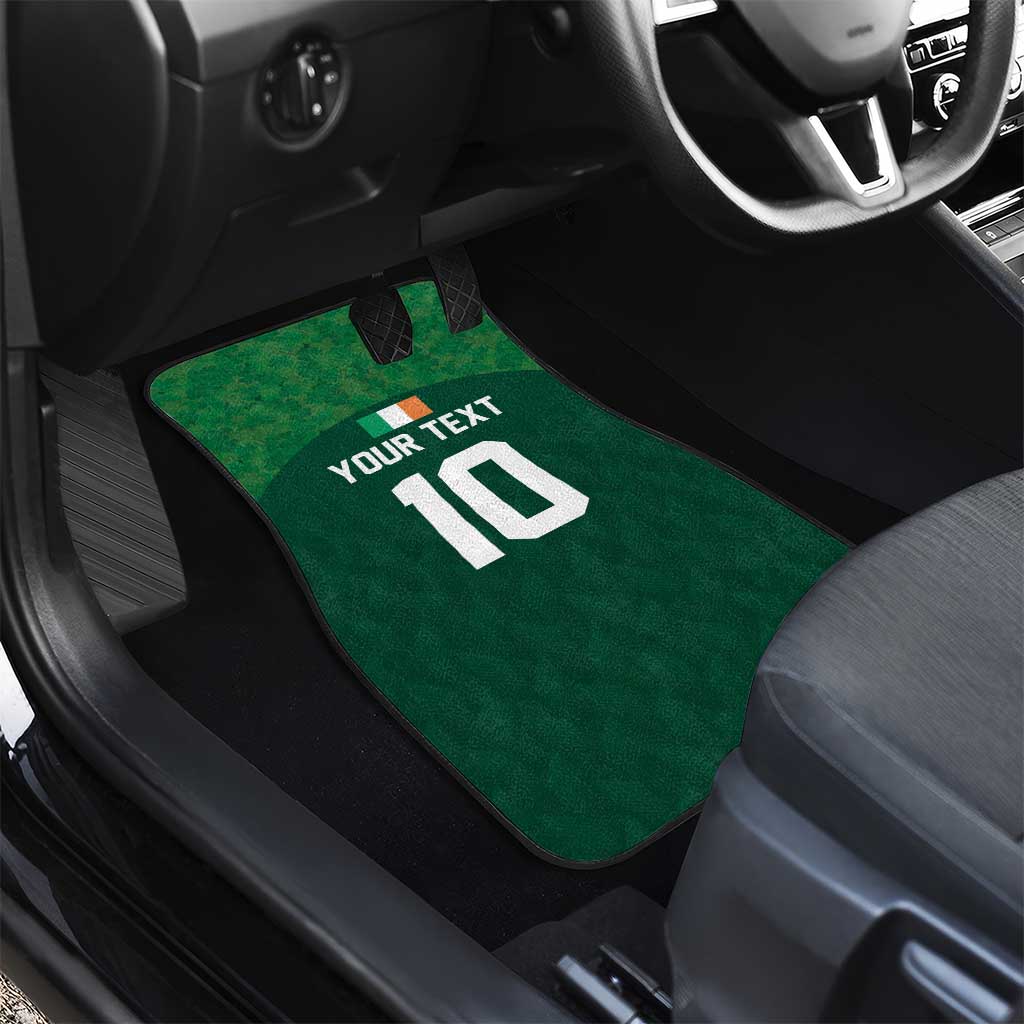 Custom Ireland Rugby Go Shamrocks Car Mats - Wonder Print Shop