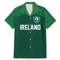 Custom Ireland Rugby Go Shamrocks Family Matching Mermaid Dress and Hawaiian Shirt - Wonder Print Shop