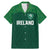 Custom Ireland Rugby Go Shamrocks Family Matching Mermaid Dress and Hawaiian Shirt - Wonder Print Shop