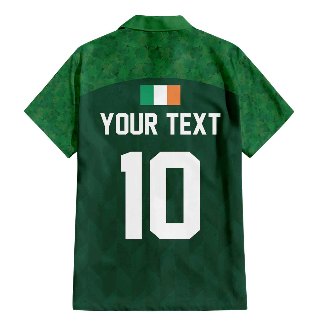 Custom Ireland Rugby Go Shamrocks Family Matching Mermaid Dress and Hawaiian Shirt - Wonder Print Shop