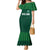 Custom Ireland Rugby Go Shamrocks Family Matching Mermaid Dress and Hawaiian Shirt - Wonder Print Shop