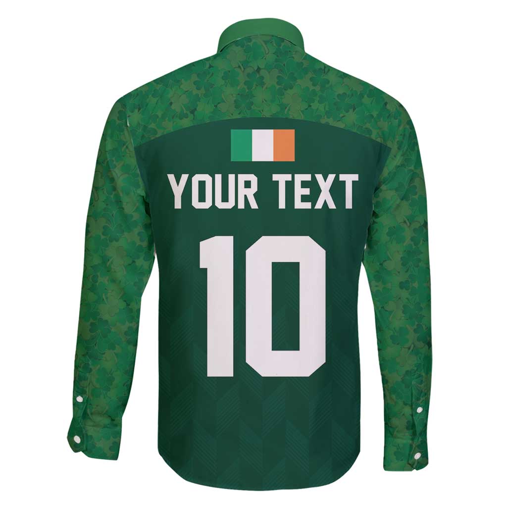 Custom Ireland Rugby Go Shamrocks Family Matching Tank Maxi Dress and Hawaiian Shirt - Wonder Print Shop