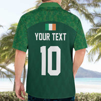 Custom Ireland Rugby Go Shamrocks Hawaiian Shirt - Wonder Print Shop