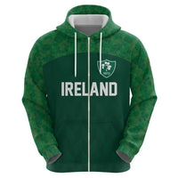 Custom Ireland Rugby Go Shamrocks Hoodie - Wonder Print Shop