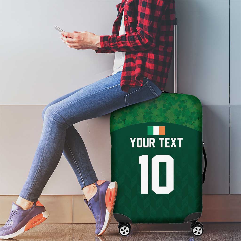 Custom Ireland Rugby Go Shamrocks Luggage Cover - Wonder Print Shop