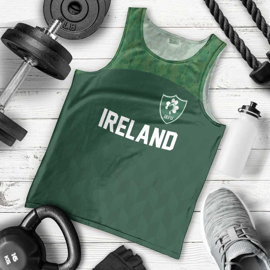 Custom Ireland Rugby Go Shamrocks Men Tank Top - Wonder Print Shop