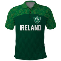Custom Ireland Rugby Go Shamrocks Polo Shirt - Wonder Print Shop