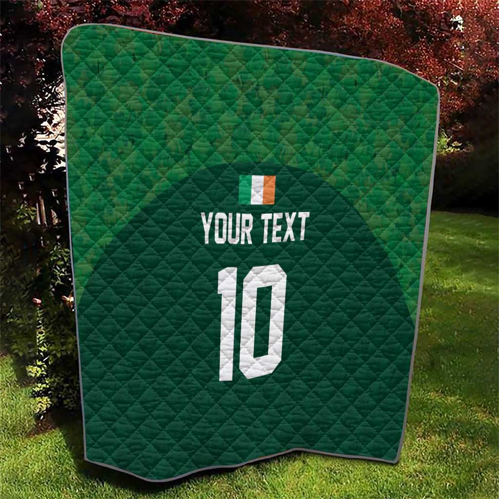 Custom Ireland Rugby Go Shamrocks Quilt - Wonder Print Shop