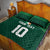 Custom Ireland Rugby Go Shamrocks Quilt Bed Set - Wonder Print Shop